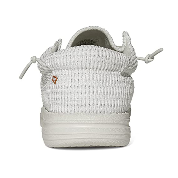Women's Casual Comfort Canvas Loafers - SLIVER SHINE - 4